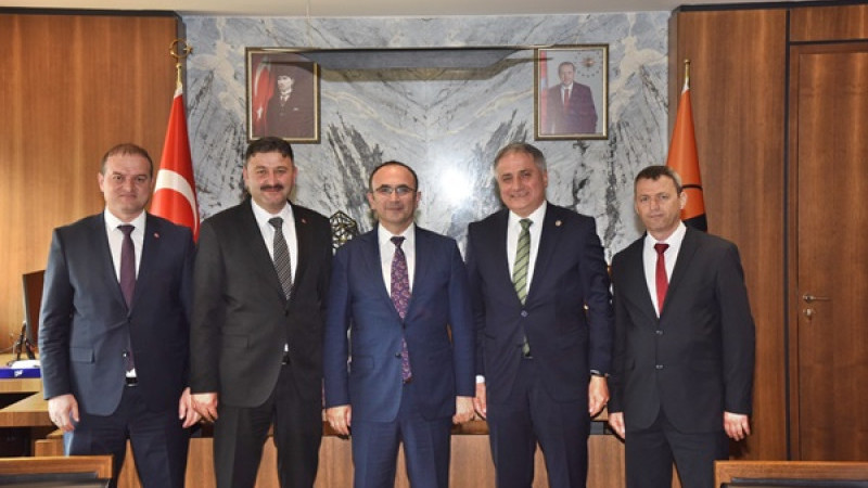 Ak Parti Zonguldak Milletvekili Saffet Bozkurt, beraberindeki heyetle Ziyaretler sürüyor