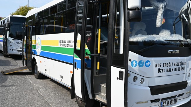 Kdz. Ereğli’de Halk Otobüsleri Vatandaş Memnuniyeti İçin Tek Tek Kontrol Ediliyor