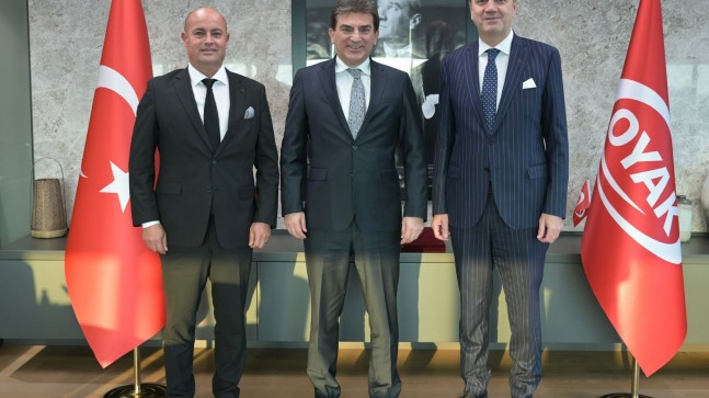 İMEAK Deniz Ticaret Odası Yönetim Kurulu Başkanı  Oğuz Ünlüer OYAK Ziyareti