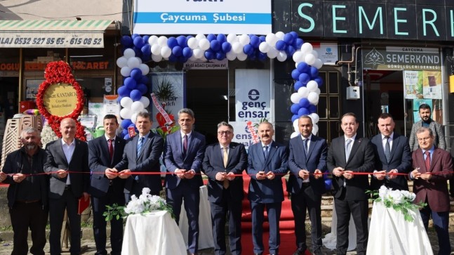 Rektör Özölçer, Çaycuma’da Hizmete Sunulan Bilgi Ağacı Çalışma Evinin Açılış Töreni’ne Katıldı