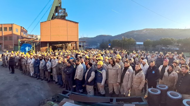 GMİS YÖNETİMİ KİLİMLİ’DE MADENCİYİ BİLGİLENDİRDİ