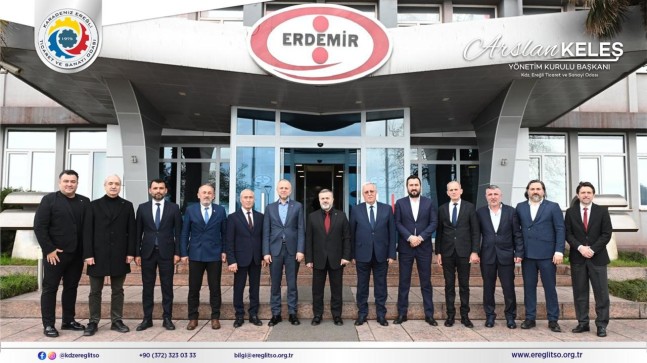 Kdz. Ereğli Meslek Odaları Başkanları Erdemir’de Bir Araya Geldi
