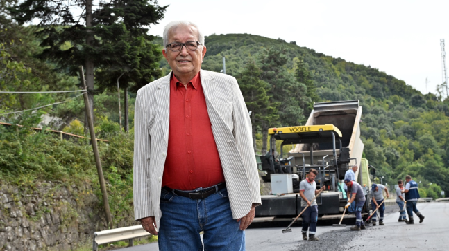 KEMER BÖLGESİ ASFALTLANIYOR