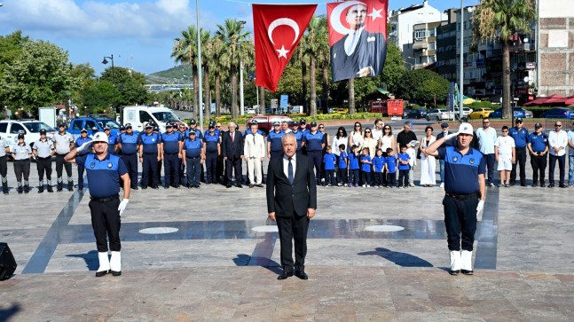KDZ. EREĞLİ’DE ZABITA TEŞKİLATI’NIN 200. YILI ÇELENK TÖRENİYLE KUTLANDI