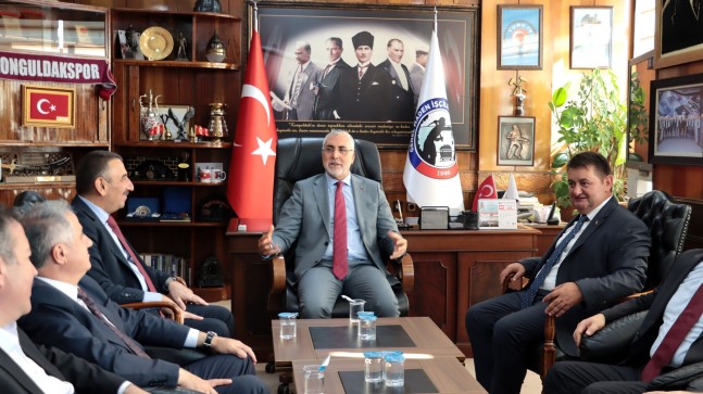 ÇALIŞMA BAKANI IŞIKHAN, GMİS’İ ZİYARET ETTİ