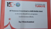 Ereğli’de 15 Temmuz Proğramı Açıklandı