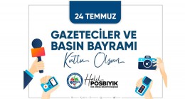 Başkan Posbıyık Basın Bayramı Mesajı Yayınladı