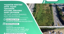 KENT BELLEĞİ KAZI TANITIM ATÖLYESİ AKHERON VADİSİNDE YAPILACAK