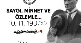 Karadeniz Ereğli Belediye Başkanı Halil Posbıyık’ın  10 Kasım mesajı