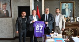 KDZ.EREĞLİ BELEDİYESPOR’DAN KAYMAKAM MEHMET YAPICI’YA ZİYARET
