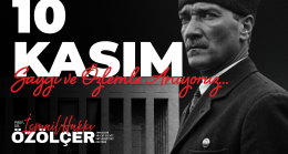 RektörÖzölçer’den, 10 Kasım Atatürk’ü Anma Günü Mesajı