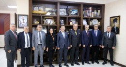 BAŞSAVCI ERBAŞ VE AĞIR CEZA MAHKEMESİ BAŞKANI TETİK’TEN BAŞKAN POSBIYIK’A İADE-İ ZİYARET