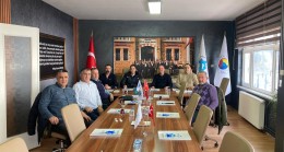 Kdz. Ereğli İlçe Emniyet Müdürlüğü Deniz Liman Büro Amiri Başkomiser Hüseyin Doğan, Yönetim Kurulu Başkanımız Oğuz Ünlüer’i makamında ziyaret etti.