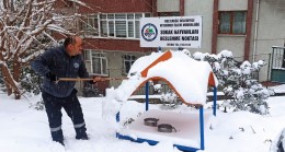 KDZ. EREĞLİ BELEDİYESİ, SOKAKTAKİ CANLARI UNUTMUYOR