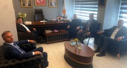 GMİS YÖNETİMİ, AK PARTİ İL BAŞKANLIĞI’NI ZİYARET ETTİ