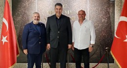 Deniz Ticaret Odası Başkanı Oğuz Ünlüer’den Kaymakam Fatih Yılmaz’a Nezaket ziyareti.