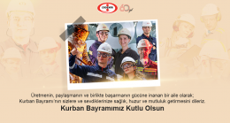 Erdemir’den Kurban Bayramı Mesajı