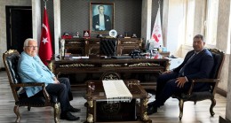 BAŞKAN POSBIYIK, KAYMAKAM YILMAZ’A ‘HAYIRLI OLSUN’ ZİYARETİNDE BULUNDU