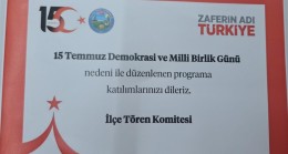 Ereğli’de 15 Temmuz Proğramı Açıklandı