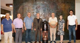 TOSYALI İŞ İNSANLARI VE SİYASETÇİLERDEN DEMİR’E ZİYARET