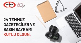 Erdemir’den Basın Bayramı Mesajı
