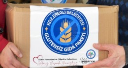 KDZ. EREĞLİ BELEDİYESİ, GLÜTENSİZ GIDA DESTEĞİNDE BULUNUYOR