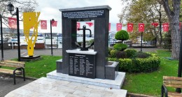 KDZ. EREĞLİ BELEDİYESİ, 12 DENİZCİ İÇİN ANIT YAPTIRDI