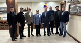 ZONGULDAK BÜLENT ECEVİT ÜNİVERSİTESİ REKTÖRÜ PROF. DR. İSMAİL HAKKI ÖZÖLÇER, NEZAKET ZİYARETİNDE BULUNDU.