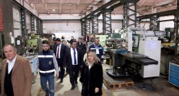 GMİS YÖNETİMİ MADEN MAKİNALARI FABRİKASI’NI ZİYARET ETTİ