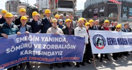 DEMOKRASİ PLATFORMU VE GMİS’TEN EYLEMDEKİ MADENCİLERE DESTEK AÇIKLAMASI;