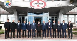 Kdz. Ereğli Meslek Odaları Başkanları Erdemir’de Bir Araya Geldi