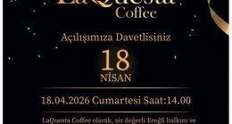 LaQuesta Coffee 18 Nisan’da Açılıyor