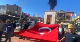 Egetaş işçileri hakları için yürüdü