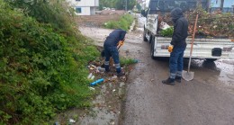 KDZ. EREĞLİ BELEDİYESİ EKİPLERİ SAHADA SEFERBER