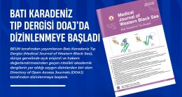 Batı Karadeniz Tıp Dergisi DOAJ’da Dizinlenmeye Başladı