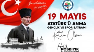 Başkan Posbıyık 19 Mayıs Mesajı