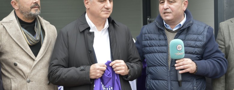 MİLLETVEKİLİ BOZKURT VE AK PARTİ HEYETİNDEN KDZ. EREĞLİ BELEDİYESPOR’A DESTEK