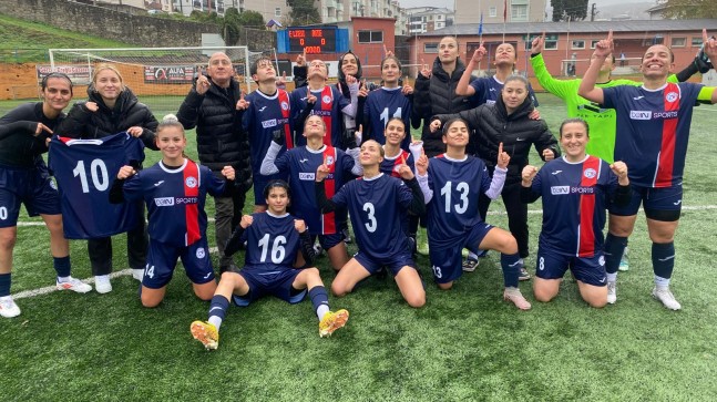 Düzce kadın futbol kulübü Ereğli Deplasmanından Galip Döndü