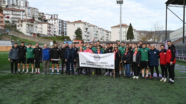 KDZ.EREĞLİ BELEDİYESPOR OMUZ OMUZA