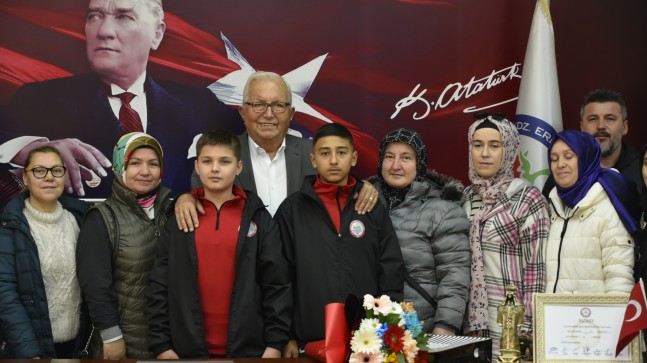 BAŞKAN HALİL POSBIYIK’A TEŞEKKÜR ZİYARETİ
