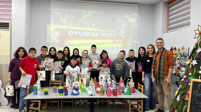 OYUNCAK MÜZESİ, KIŞLA MAHMUT LİKOĞLU ORTAOKULU ÖZEL EĞİTİM SINIFI ÖĞRENCİLERİNİ AĞIRLADI