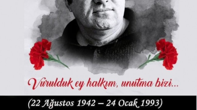 EGD’den GAZETECİ YAZAR UĞUR MUMCU’YU ANMA MESAJI
