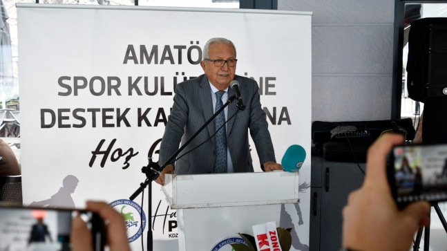 BAŞKAN POSBIYIK, AMATÖR SPOR KULÜPLERİNE DESTEK VERDİ 19 KULÜBE 900 BİN TL YARDIM YAPILDI