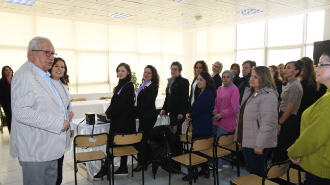 BAŞKAN POSBIYIK, KADIN PERSONELLERİN GÜNÜ’NÜ KUTLADI