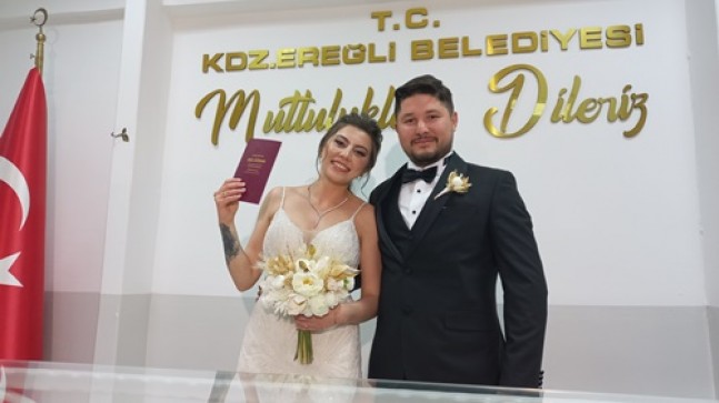Asrın Nikahı Ereğli’de Kıyıldı