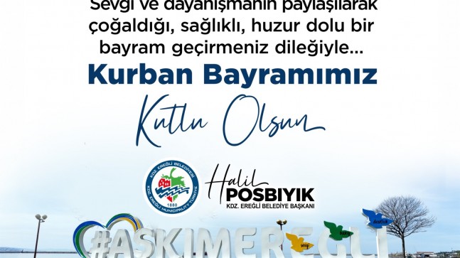 Başkan Posbıyık Kurban Bayramı Mesajı Yayınladı