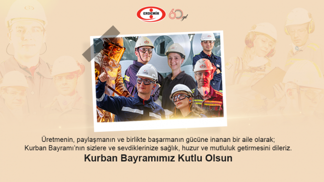 Erdemir’den Kurban Bayramı Mesajı