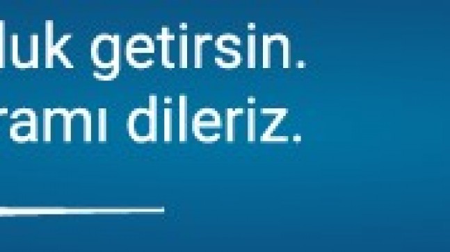 KDZ. EREĞLİ BELEDİYESİ, BAYRAMLAŞTI