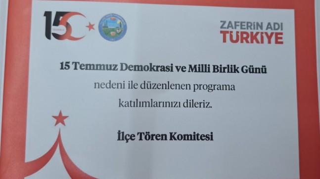 Ereğli’de 15 Temmuz Proğramı Açıklandı