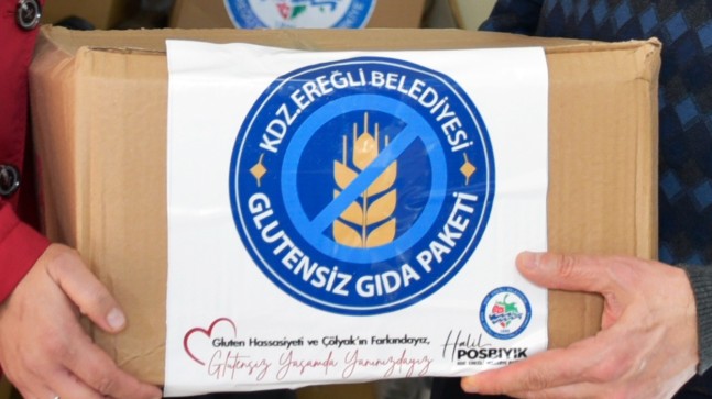 KDZ. EREĞLİ BELEDİYESİ, GLÜTENSİZ GIDA DESTEĞİNDE BULUNUYOR